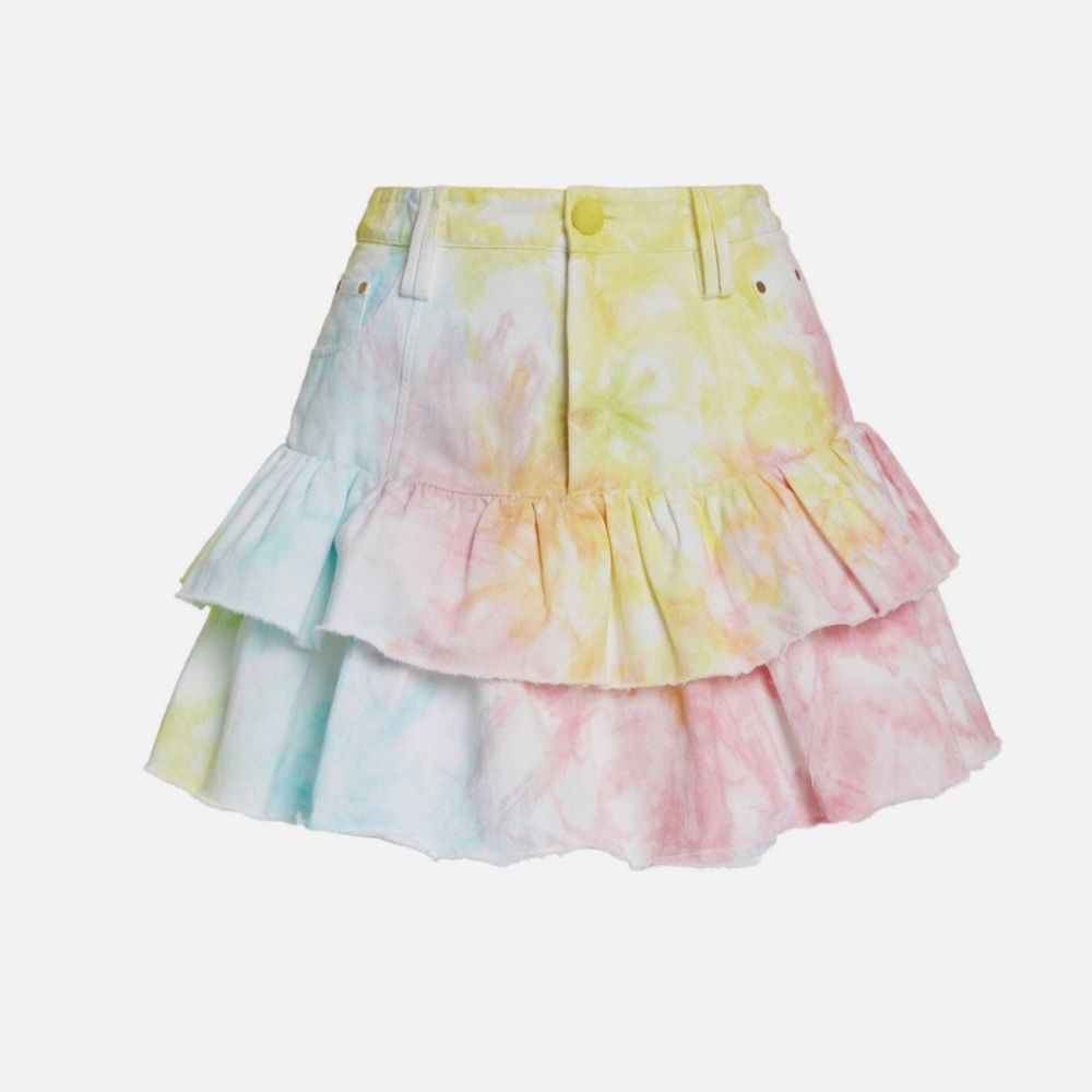 Loveshackfancy Tie Dye Linden Skirt